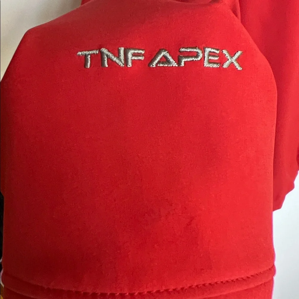 The North Face Apex Ski Snowboard Rain Jacket Red Stitch Logo Men L-Discontinued
